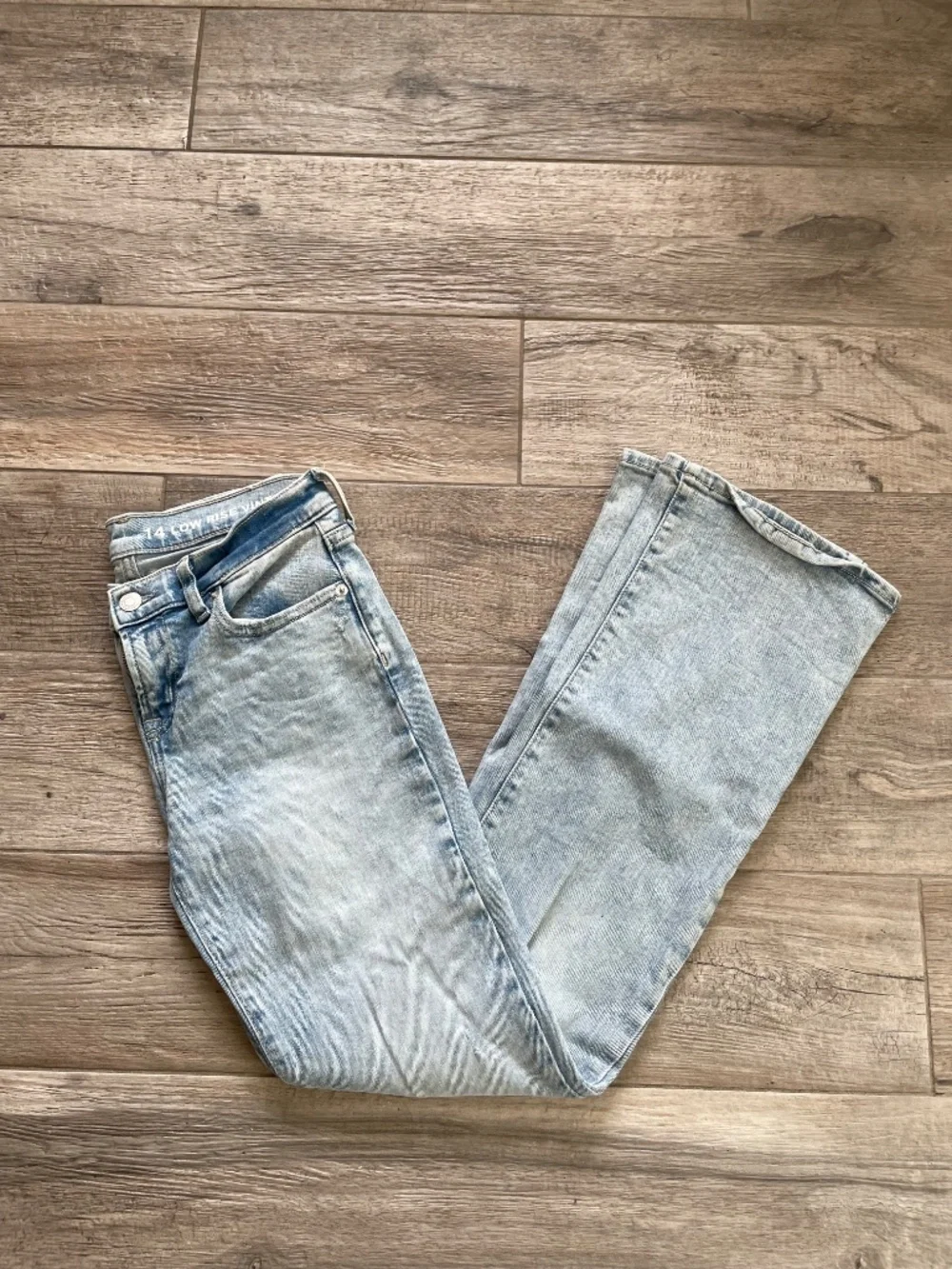 ❤️ GAP TEEN LOW RISE VINTAGE BOOT DENIM JEANS SIZE 14